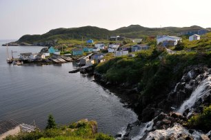 View of the community, Grand Bruit, NL.